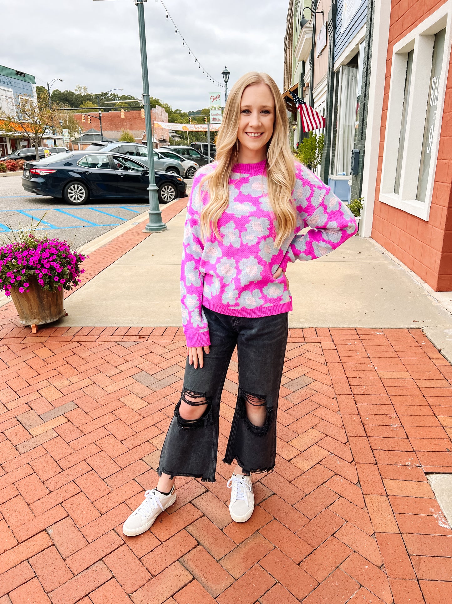 Orchid Vibes Sweater