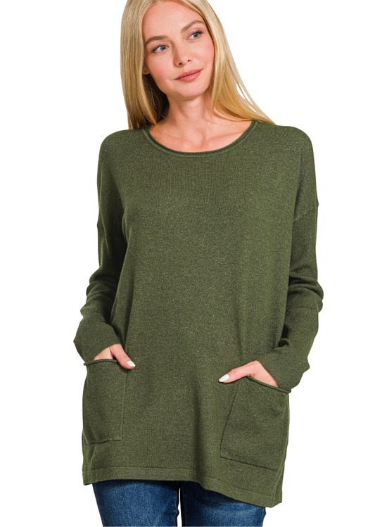 Olive Sweater