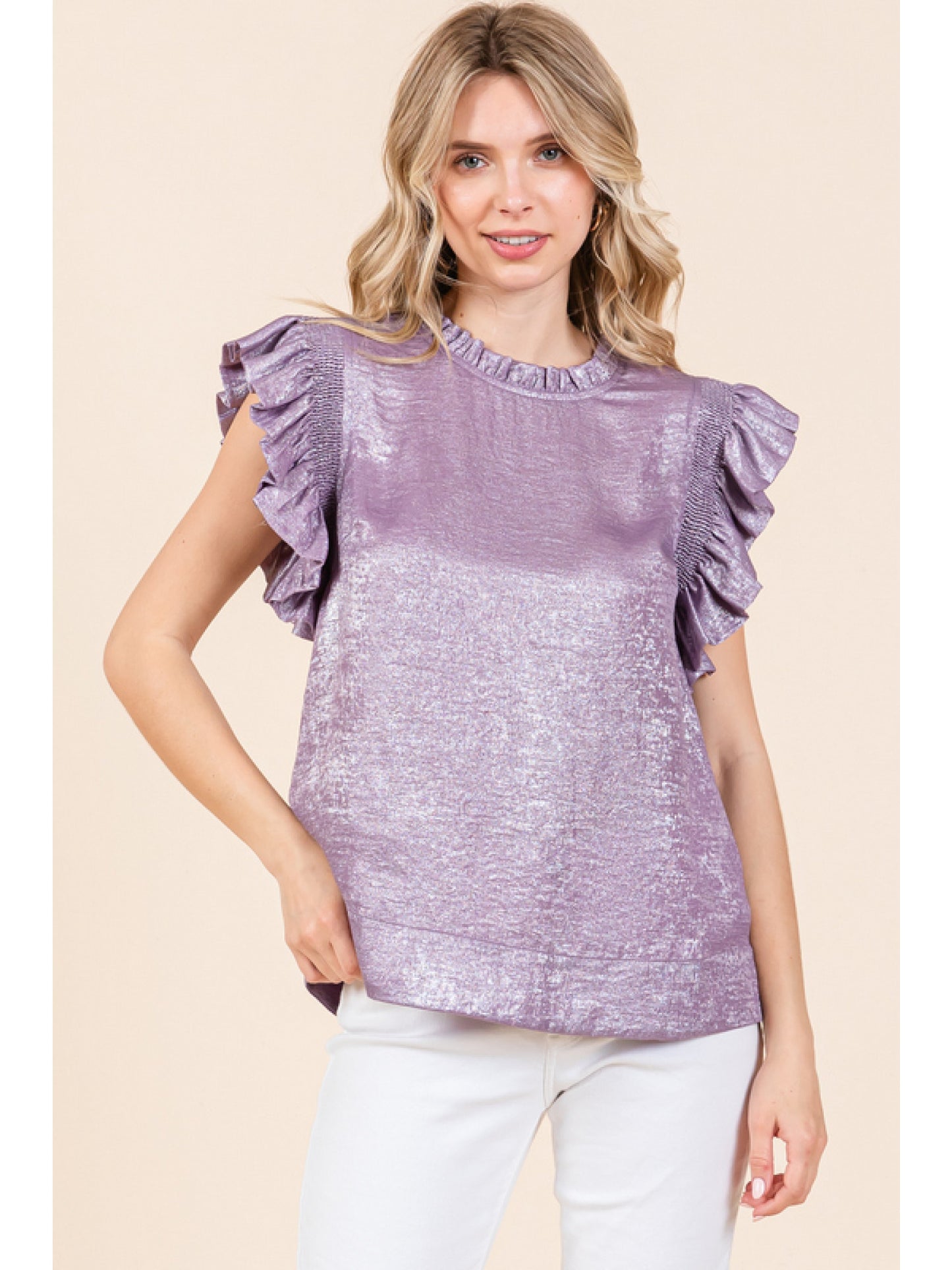 Fields of Lavender Top