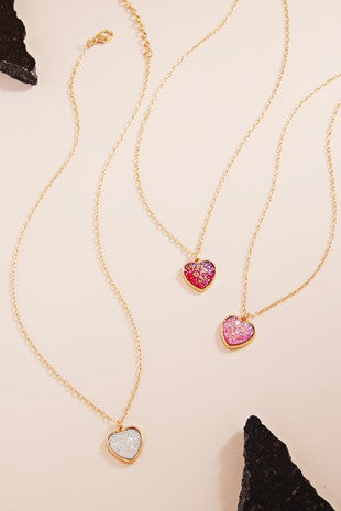 Heart Stone Necklace